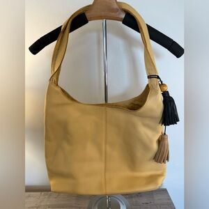 The Sak Leather Hobo Shoulder Bag